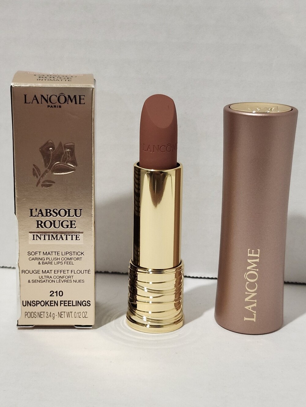 Lancome L'Absolu Rouge Intimatte Lipstick - 210 Unspoken Feelings